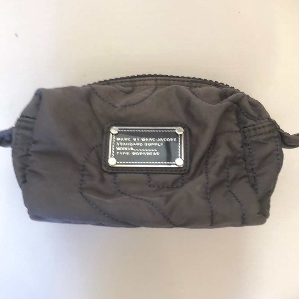 Marc By Marc Jacobs Gray Cosmetic Bag